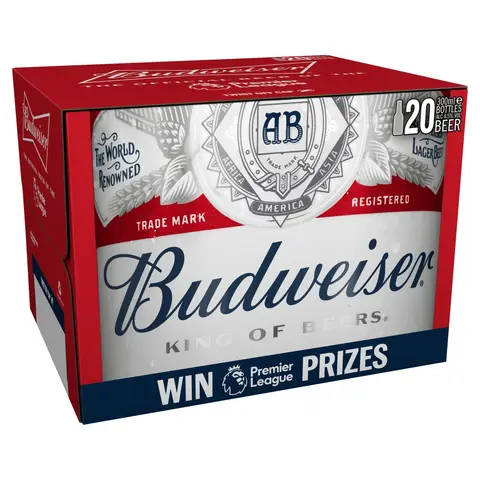 Budweiser 20 Pk - 4.5% 20X300ml