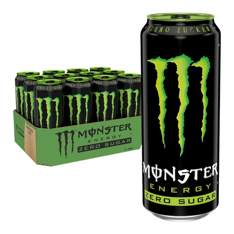 MONSTER ENERGY Ohne Zucker 12 × 0,5 L