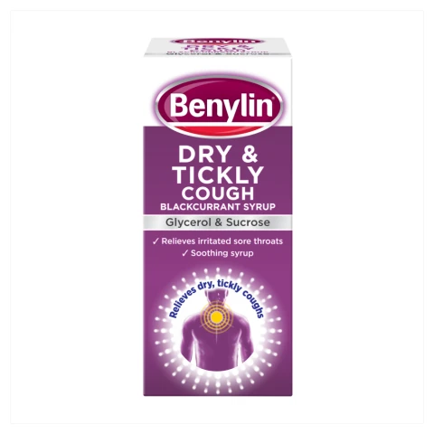 Benylin Dry & Tickly Cough Blackcurrant Syrup