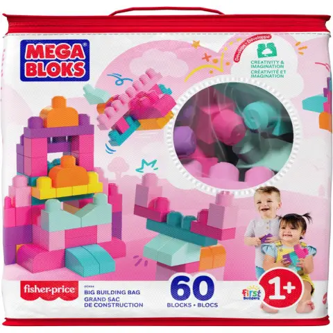 Mega Bloks Building 60 Piece Bag