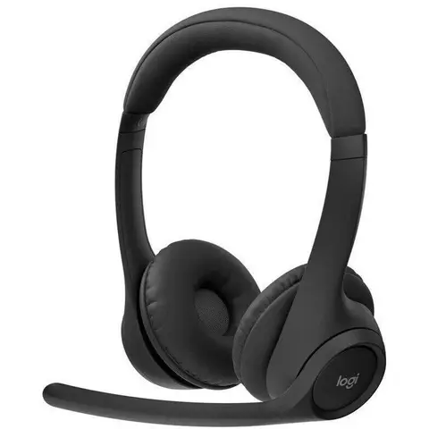Logitech Zone 305 Bluetooth-Headset für Business, kabellos, mit Mikrofon, kompatibel mit Google Meet/Google Voice/Zoom, Windows/Mac/Chrome/Linux/iOS/iPadOS/Android, schwarz
