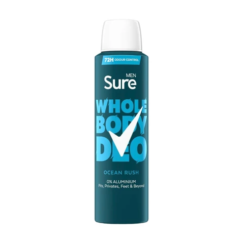 Sure Men Ocean Rush Whole Body Deodorant 150ml