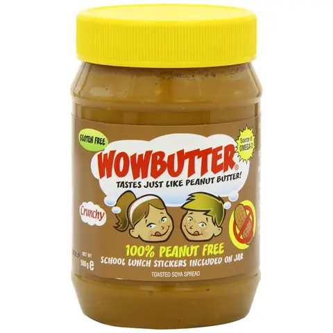 Wowbutter Crunchy Toasted Soya Spread 500g