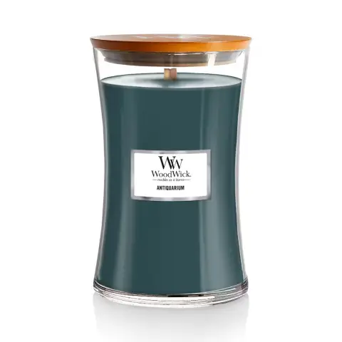 Wood Wick Candle Hourglass Antiquarium 609g