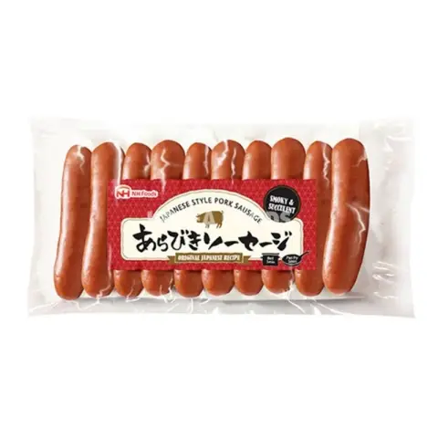 Nipponham Japanische Schweinewürstchen - Gekocht, Geräuchert (10 Stück) 200g