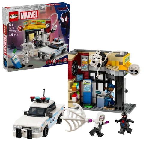 LEGO Marvel 76311 Spider-Verse: Miles Morales vs. The Spot Set