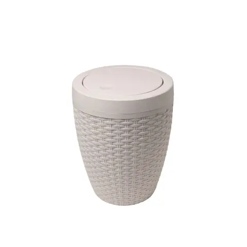 515799 RATTAN BATH BIN CALICO