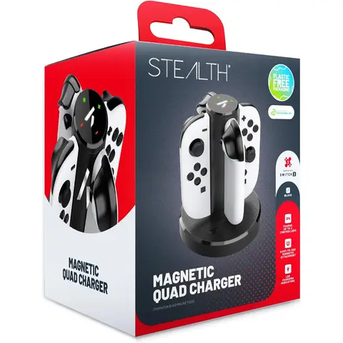 Stealth Quad Charging Dock Compatible with Switch 2 Joycons