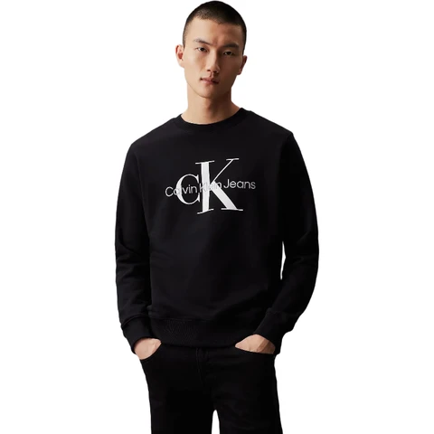 Calvin Klein Monogram Sweatshirt - Black XXL