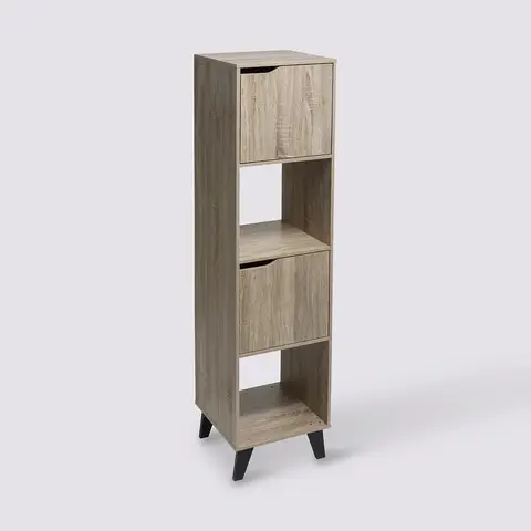 Mix n'Modul Ceda natur, hohes 4-Fächer-Regal