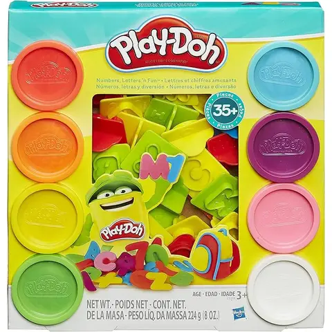 Play-Doh Numbers & Letters Fun Mould Set
