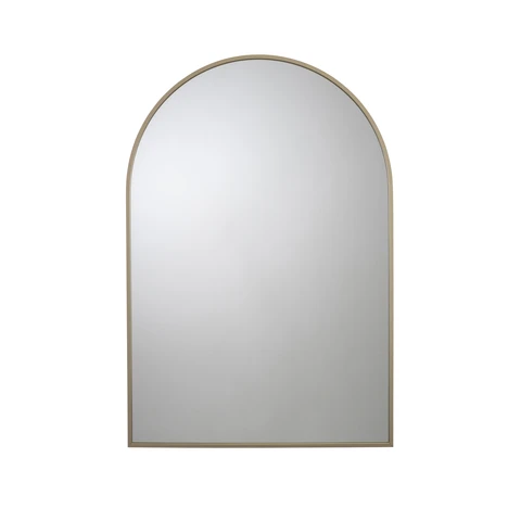 Croydex Mirror Arched Gold 50x73cm