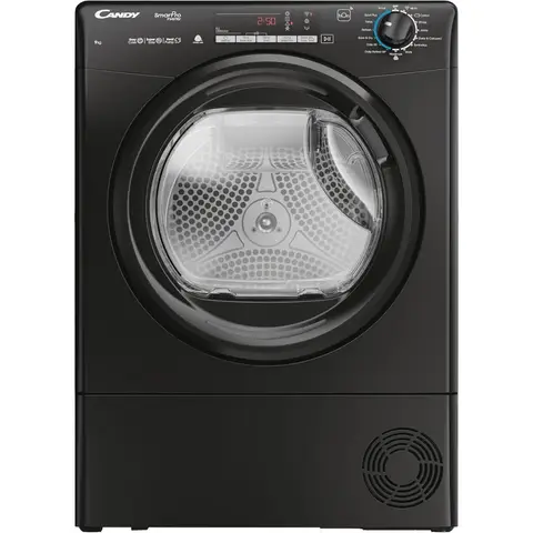 CANDY Smart Pro Inverter Heat Pump Tumble Dryer CROEH9A3TBEB80/N 9kg， A++ Energy Rated， Black