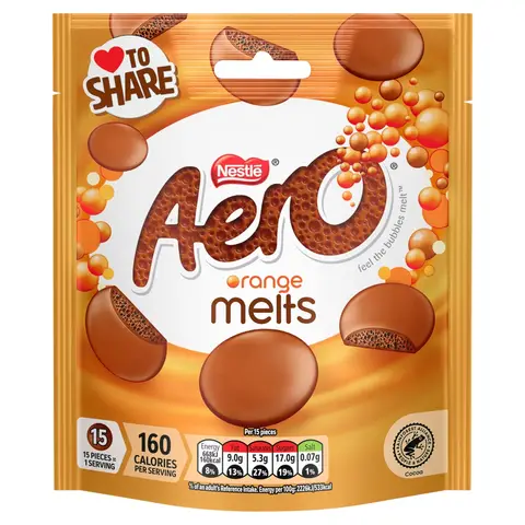 Aero Melts Orange Pouch 92g