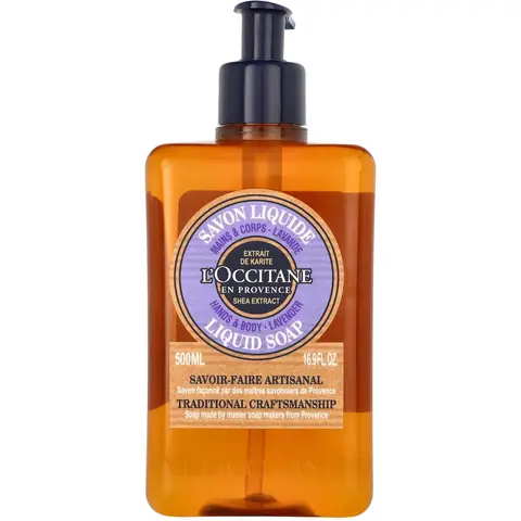 L'Occitane Lavender Liquid Soap w/Pump 500 ml