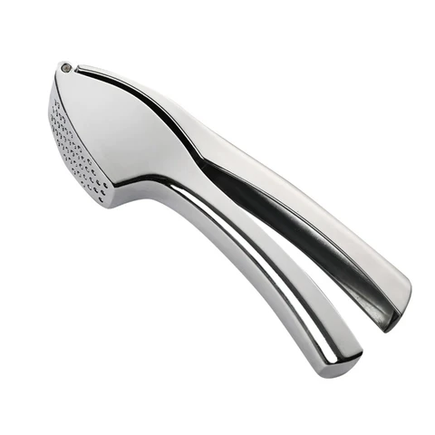 Huacan Stainless steel kitchen garlic puree set, large manual garlic press set, 1 piece