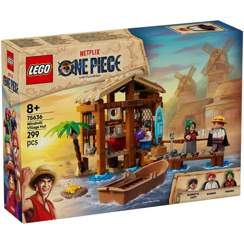LEGO One Piece 75636 One Piece Windmolen Dorp Huisje