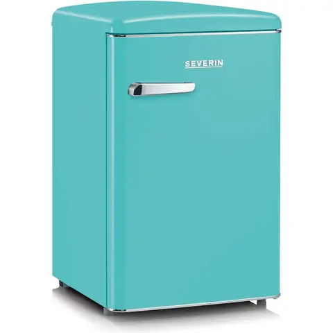 Severin RKS 8834 - Retro tafelkoelkast - Compact ontwerp Turquoise kleur Vintage stijl Energiebesparend