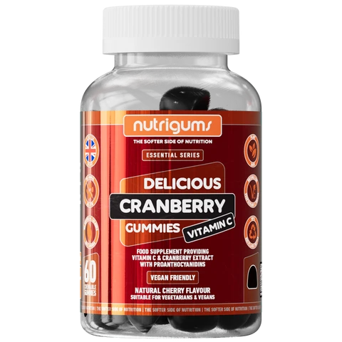 Nutrigums Cranberry & Vitamin C Complex Urinary Tract Support Gummies - 60 Gummies