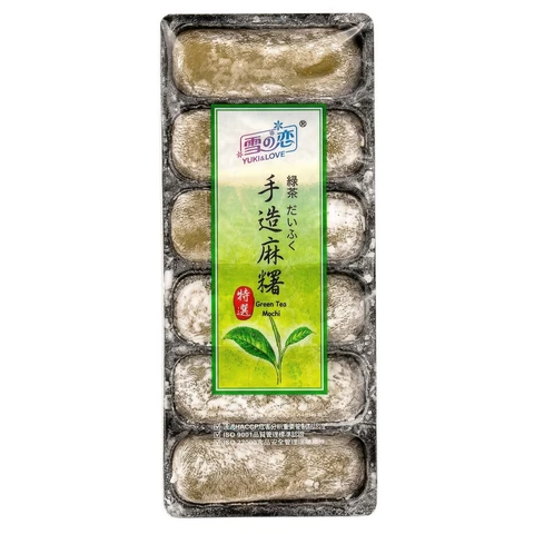 Yuki & Love Handcrafted Mochi Green Tea Flavor 180g