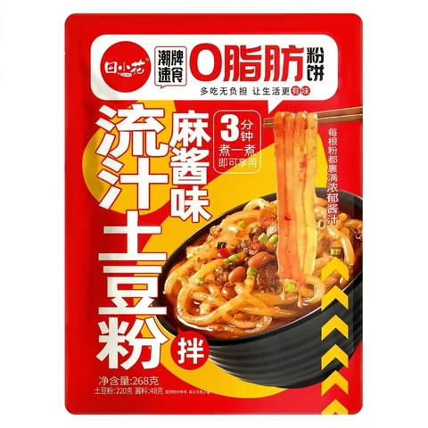 Tian Xiaohua 0 Fat Potato Noodles Sesame Sauce Flavor 268g