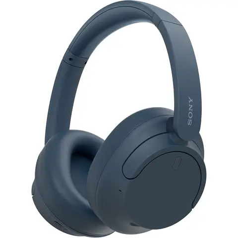 Sony WH-CH720N Kabelloser Bluetooth-Kopfhörer mit Geräuschunterdrückung – Bis zu 35 Stunden Akkulaufzeit und Schnellladefunktion – Blau