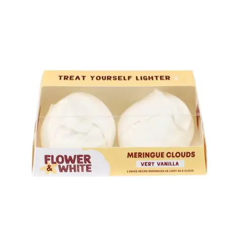 Flower & White - Very Vanilla Meringue Clouds Twins - 130g