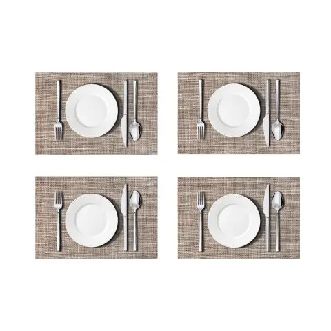 Placemat Set of 4, 70%PVC+30%PET