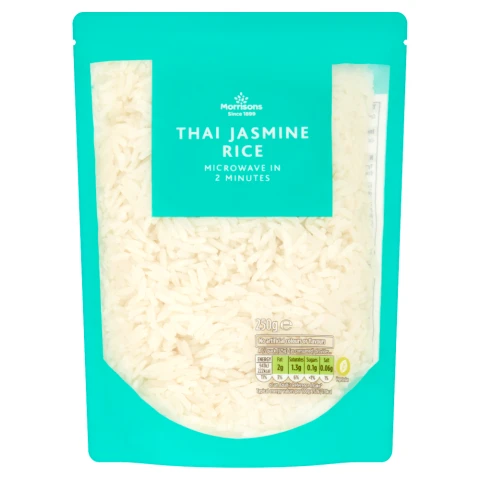 Morrisons Micro Rice Thai Jasmine 250g