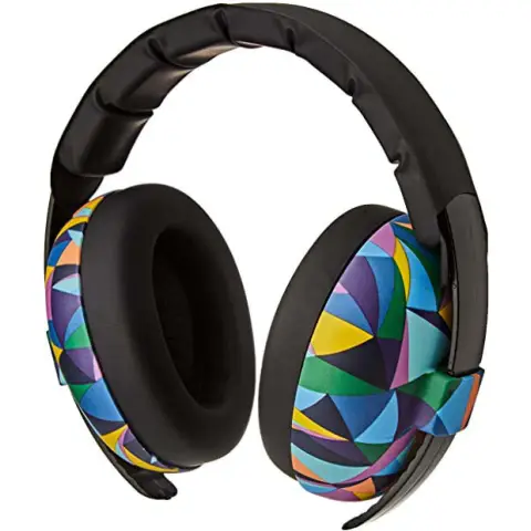 Baby Banz Bubzee Baby Earmuffs 0-2 years Petal Kaleidoscope