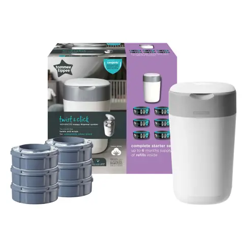 Twist & Click Starter Kit (incl. Tub & 6 Cassettes)