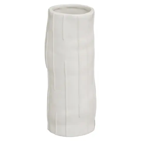 Interiors by Premier Vase Fara White Small