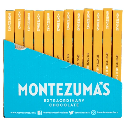Montezuma's Splotch Milk Chocolate Bar - 90G