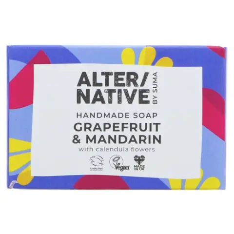 Alter/native By Suma Boxed Soap G'fruit & Mandarin