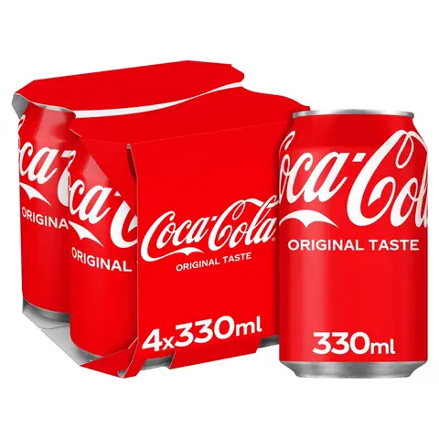 Coca-Cola Original Taste 4 X 330ml