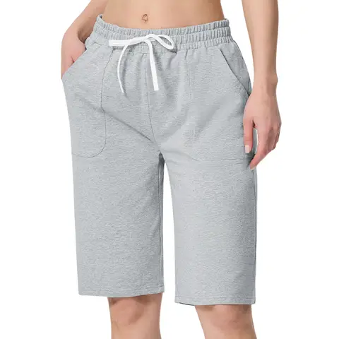 SPECIAL MAGIC Womens Shorts 0936 Light  grey2XL