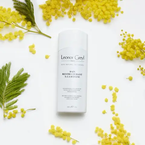 Leonor Greyl Bain Restructurant à la Banane Shampooing Volumateur pour Cheveux Bouclés ou Permés 200 ml
