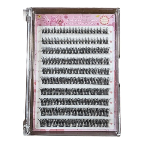MeoMagic 10rows-120pcs Classic Eyelash Extensions(Requires Glue)-F56