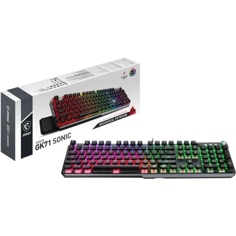 MSI Vigor GK71 Sonic Red DE Tastatur Einzelhandel