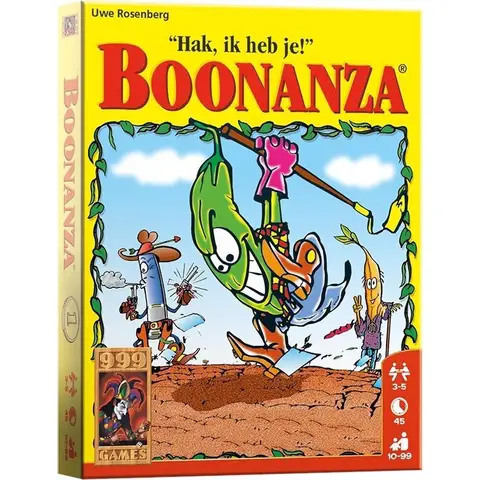 999 GAMES Boonanza Kaartspel - Basiseditie, 3-5 Spelers