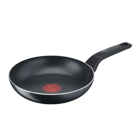 Tefal Simply Clean Bratpfanne, 28 cm, Aluminium, Titandioxidbeschichtung, schwarz