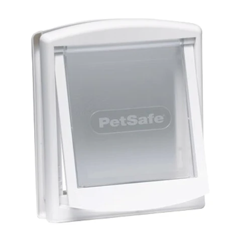 PETSAFE Staywell Porte pour animaux à 2 positions blanc/transparent - Animaux moyens 