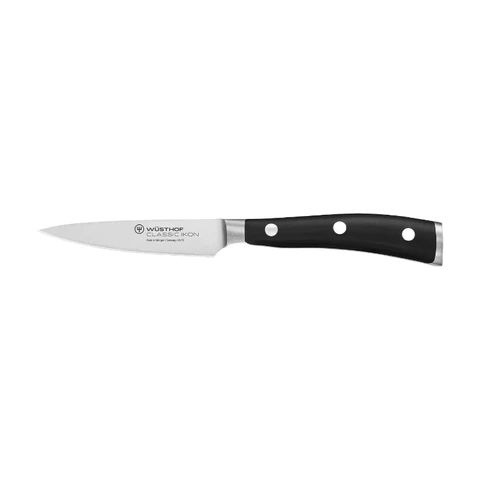 Wüsthof Classic Ikon Groentemes - 9 cm, zwart
