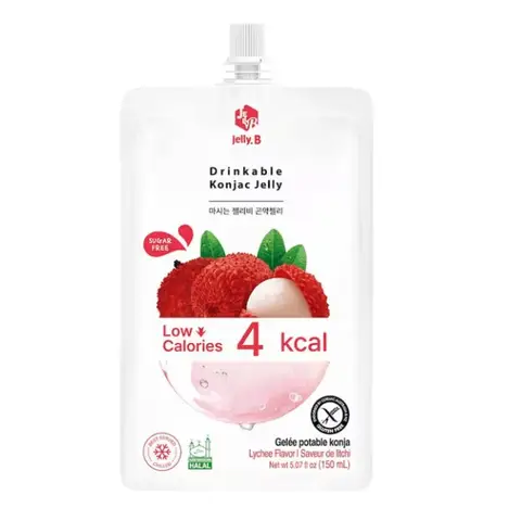 JELLY B Gelée Konjac au litchi - 150 ml