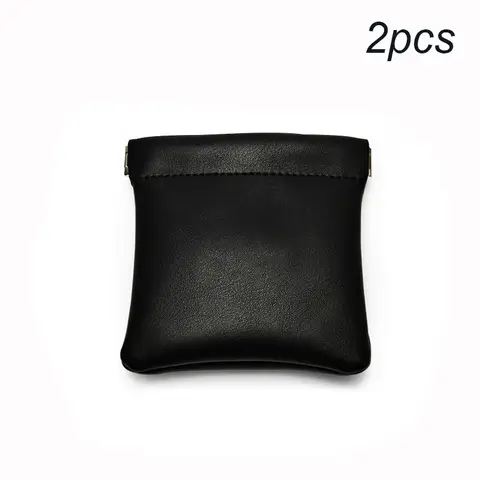 Oirlv 2pcs PU Leather Travel Jewelry Bag Pouch Christmas,Wedding Party Favor Gift Bags,Bracelet Necklace Earrings Rings Bag Storeage, Festival, Bathroom Soaps, Makeup Organza, Wrapping Supplie