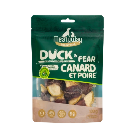 MeatyWay Duck and Pear 100g