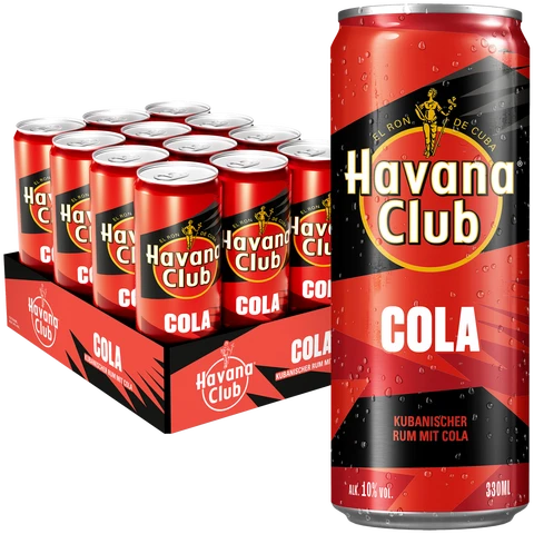 HAVANA CLUB & Cola 12x0.33L