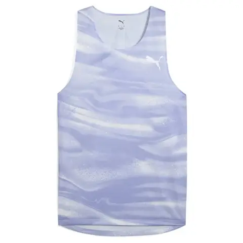 Puma Men's Raceday Ultraspun Aop Singlet- Cool Weather