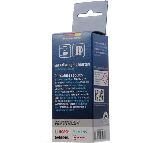 Bosch - Ontkalkingstabletten, speciale accessoires voor vaatwassers, 00312453