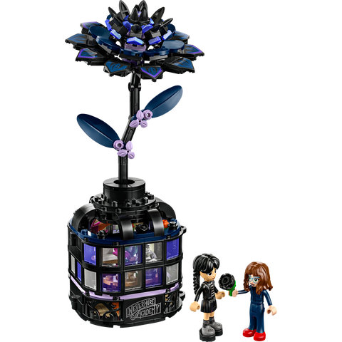 LEGO woensdag 76784 Bloem van de Zwarte Dahlia